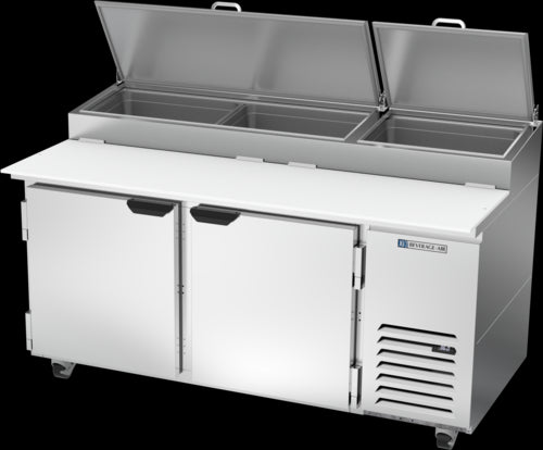 Beverage Air DP67HC Refrigerated Counter, Pizza Prep Table