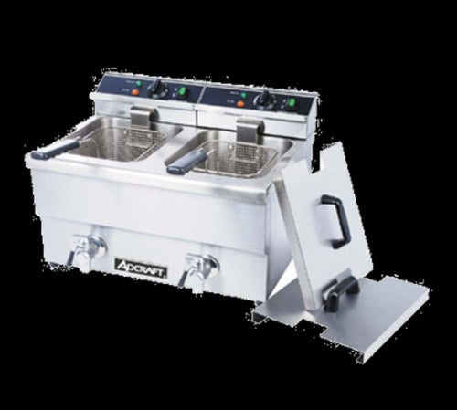 Admiral Craft DF-12L/2 Fryer, Electric, Countertop, Split Pot