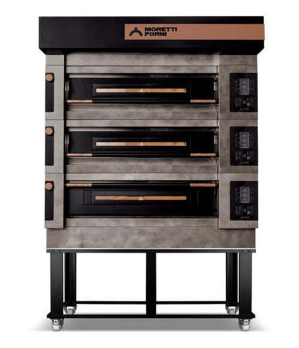 AMPTO ICON S100E3 Pizza Bake Oven, Deck-Type, Electric