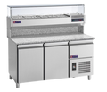 AMPTO MPP-2US Refrigerated Counter, Pizza Prep Table