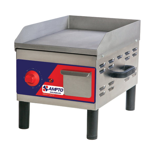 AMPTO GR5E Griddle, Electric, Countertop