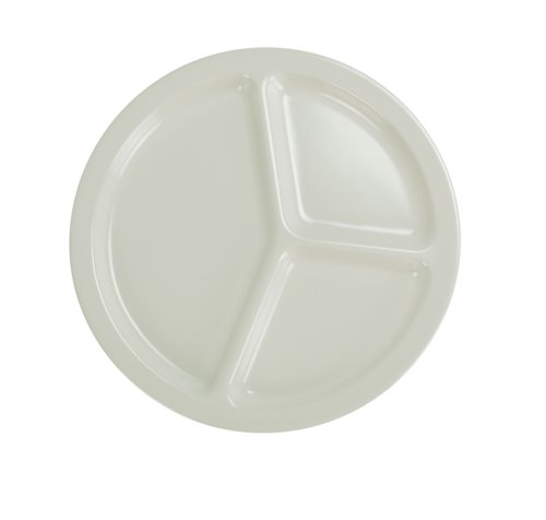 Yanco MS-710IV Plate/Platter, Compartment, Plastic