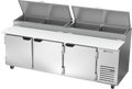 Beverage Air DP93HC Refrigerated Counter, Pizza Prep Table