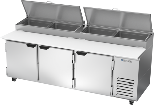 Beverage Air DP93HC Refrigerated Counter, Pizza Prep Table