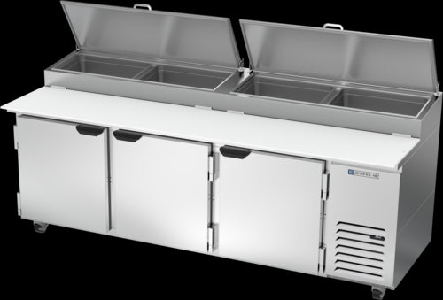 Beverage Air DP93HC Refrigerated Counter, Pizza Prep Table