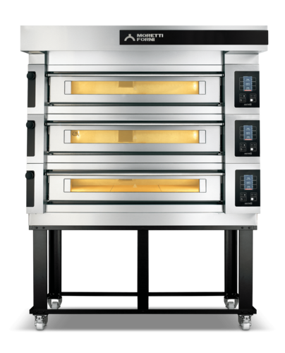 AMPTO S125E3 Pizza Bake Oven, Deck-Type, Electric