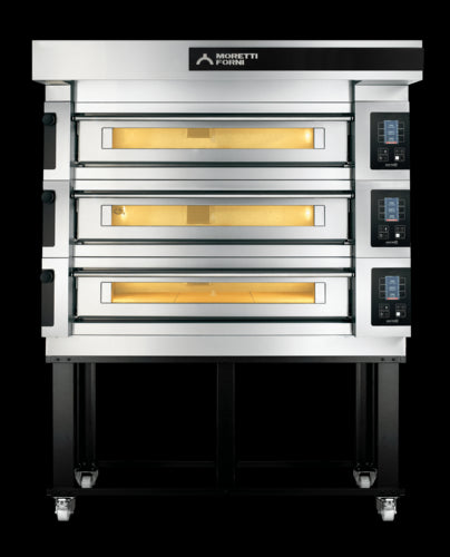 AMPTO S120E3 Pizza Bake Oven, Deck-Type, Electric