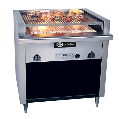 EmberGlo 41F-NAT Charbroiler, Gas, Floor Model