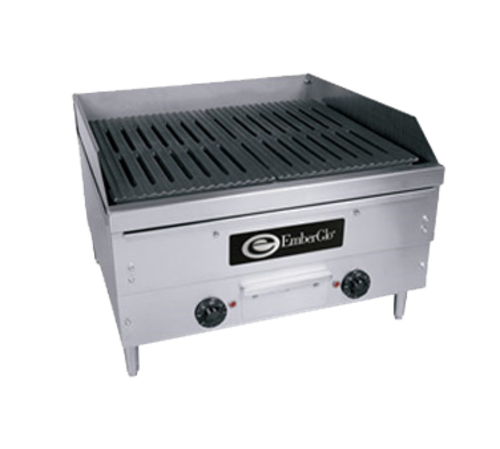 EmberGlo E2424 Charbroiler, Electric, Countertop