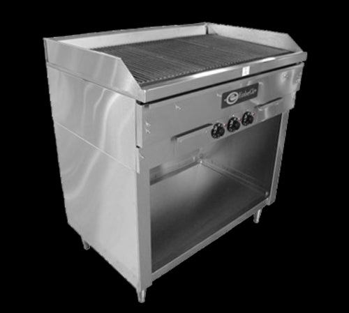 EmberGlo E2436F Charbroiler, Electric, Floor Model