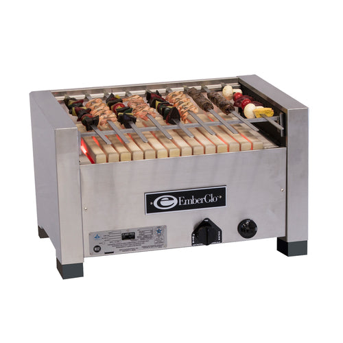 EmberGlo 25C-KABOB-NAT-5010400 Charbroiler, Gas, Countertop