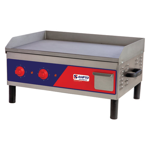 AMPTO GR3E Griddle, Electric, Countertop