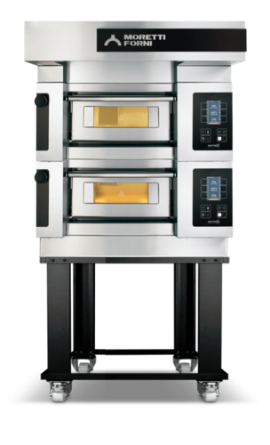 AMPTO S50E2 Pizza Bake Oven, Deck-Type, Electric