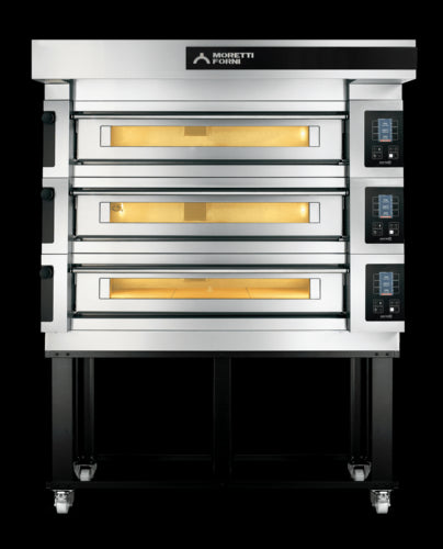 AMPTO S140E3 Pizza Bake Oven, Deck-Type, Electric