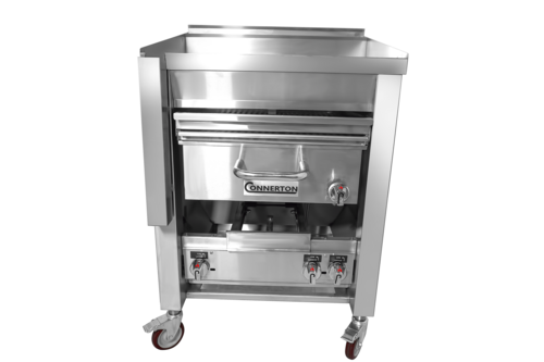 Connerton A-4F-24 Griddle on Overfire Broiler, Gas, Floor Model