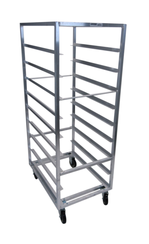 Channel 448A6 Tray Rack, Mobile,  Single