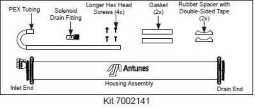 Antunes VZN ULTRAFILTER HOUSING KIT 7002141 Water Filtration System, for Multiple Applications