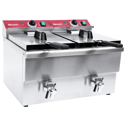 Admiral Craft DF12L2S Fryer, Electric, Countertop, Full Pot