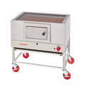 American Range AMSQ-48 Charbroiler, Wood Burning