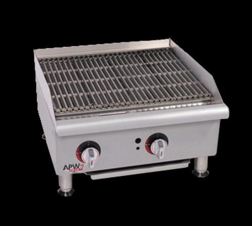 APW Wyott GCB-24S Charbroiler, Gas, Countertop