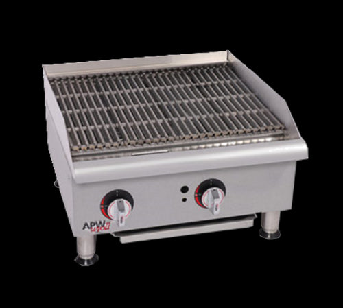 APW Wyott GCRB-48S Charbroiler, Gas, Countertop