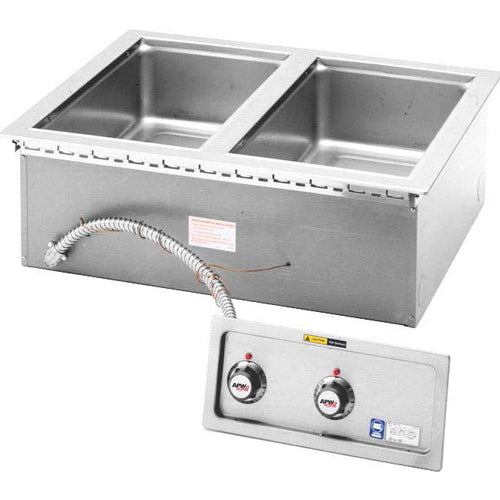 APW Wyott HFW-2DS Hot Food Well Unit, Drop-In, Electric