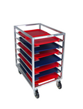 Channel T438A3 Tray Rack, Mobile,  Single