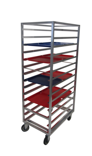 Channel 438A6 Tray Rack, Mobile,  Single