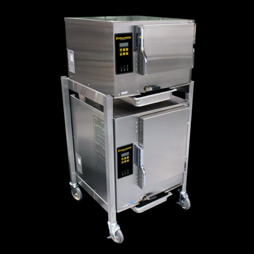 AccuTemp E3/E64403D120 DBL Steamer, Convection, Electric, Boilerless, Floor Model