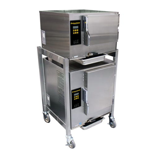 AccuTemp E3/E62083D150 DBL Steamer, Convection, Electric, Boilerless, Floor Model