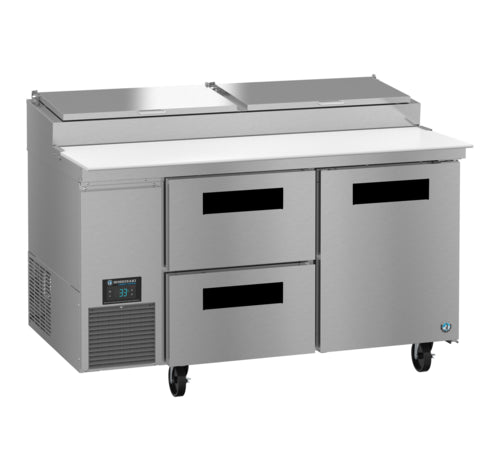 Hoshizaki PR60B-D2 Refrigerated Counter, Pizza Prep Table
