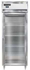 Continental DL1WE-SA-PT-GD-SD Heated Cabinet, Pass-Thru