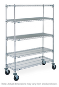 Metro 5A536EC Cart, Stem Caster