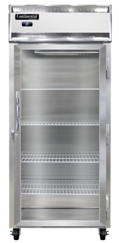 Continental 1RXNSSPT-GD-SD Refrigerator, Pass-Thru