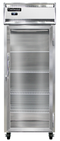 Continental 1RENPT-GD-SD Refrigerator, Pass-Thru