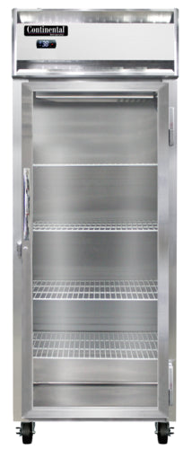 Continental 1RENSAPT-GD-SD Refrigerator, Pass-Thru
