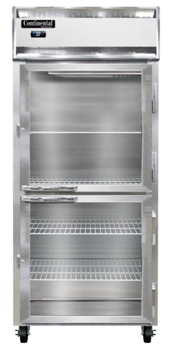 Continental 1RXNSAPTHD-GD-SD Refrigerator, Pass-Thru