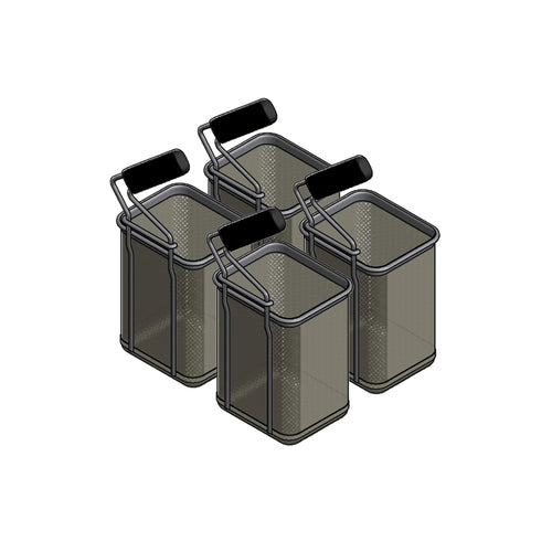 Arcobaleno APCB5SET4 Pasta Insert Basket