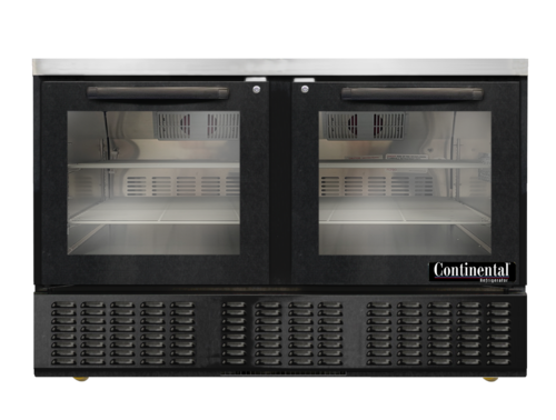 Continental UCF48NGD-B Freezer, Undercounter, Reach-In