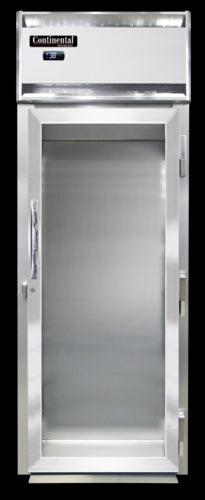 Continental DL1WI-SS-RT-GD-SD Heated Cabinet, Roll-Thru