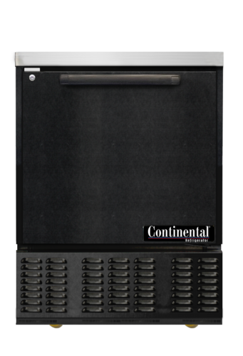 Continental UCF24SN-B Freezer, Undercounter, Reach-In
