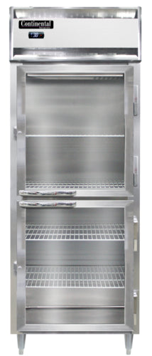 Continental DL1WE-SS-PT-HD-GD-SD Heated Cabinet, Pass-Thru