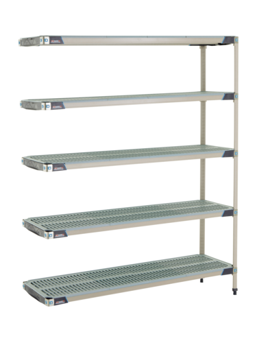 Metro 5AX367GX3 Shelving Unit, All Plastic