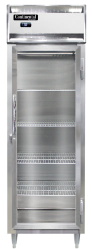 Continental DL1W-SA-PT-GD-SD Heated Cabinet, Pass-Thru