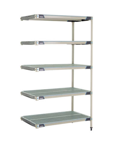 Metro 5AX547GX3 Shelving Unit, All Plastic