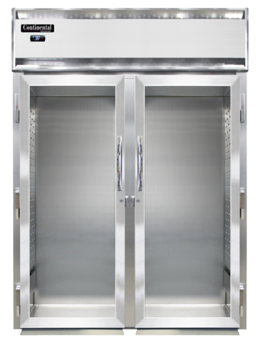 Continental D2RINRT-GD-SD Refrigerator, Roll-Thru
