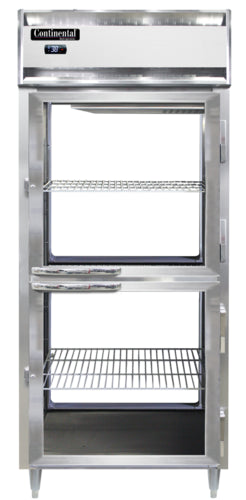 Continental D1RXNSSPTHD-GD-GD Refrigerator, Pass-Thru