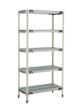 Metro 5X337GX3 Shelving Unit, All Plastic