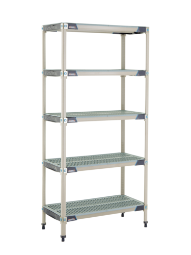 Metro 5X337GX3 Shelving Unit, All Plastic
