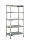 Metro 5X537GX3 Shelving Unit, All Plastic